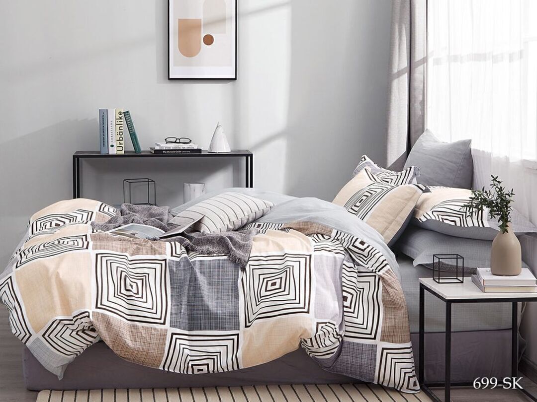 КПБ 2сп сатин в коробке (нав 70*70) Satin de Luxe SK Клео <699-SK>
