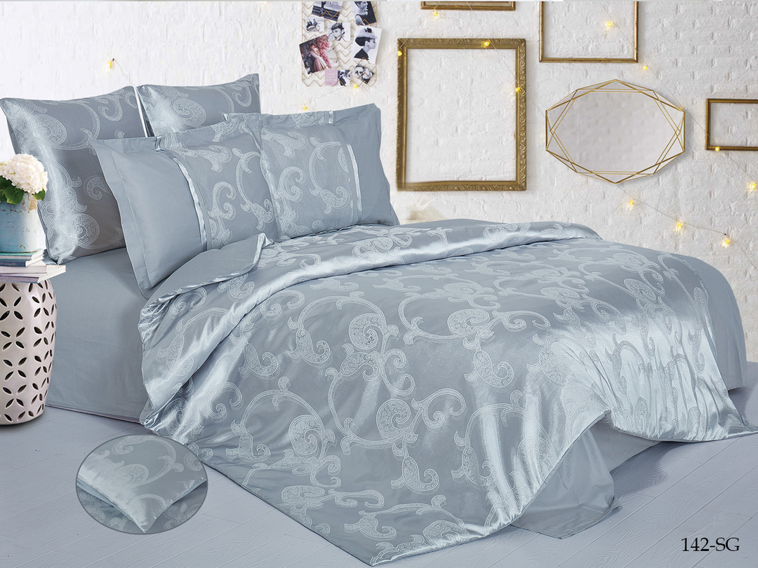 КПБ 2сп сатин-жаккард Satin Jacquard SG Клео <SG-142>