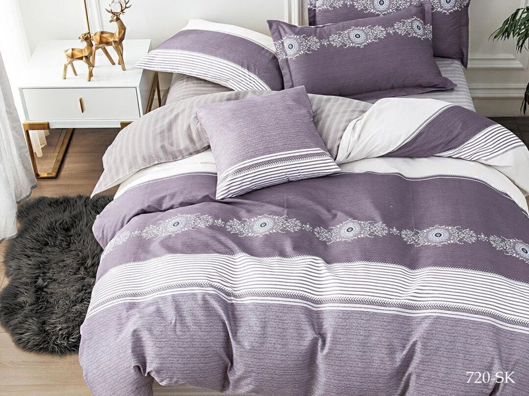 КПБ 2сп сатин в коробке (нав 70*70) Satin de Luxe SK Клео <720-SK>