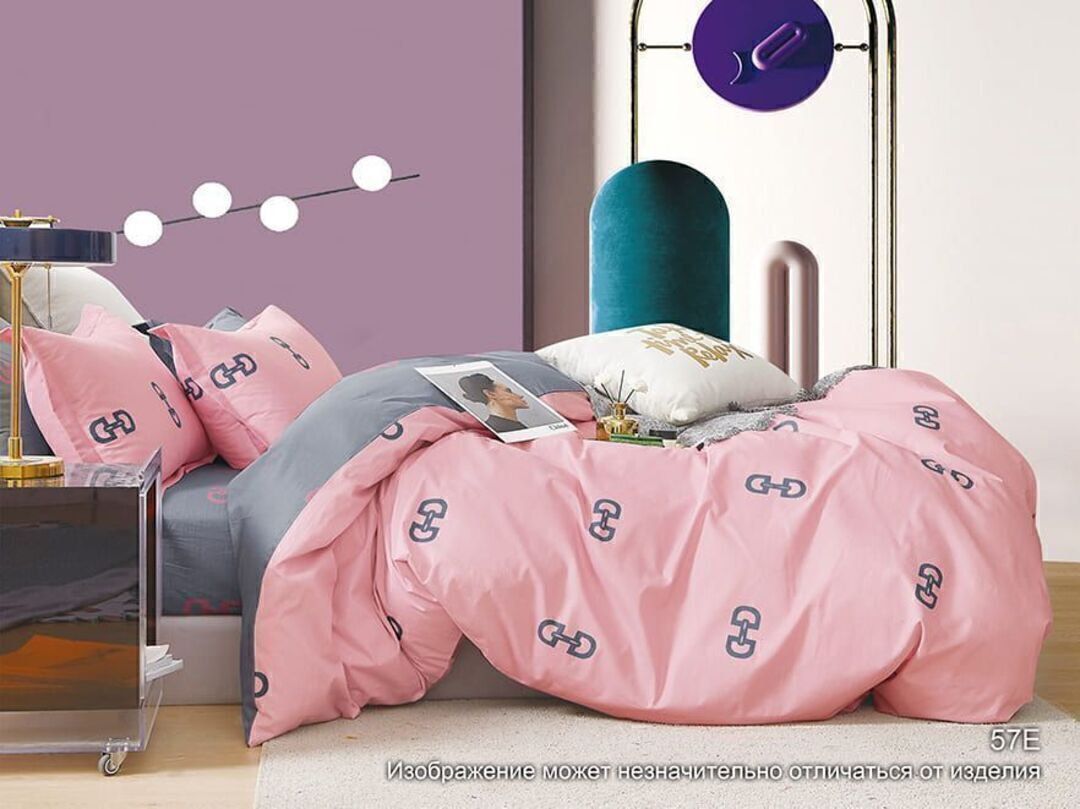 КПБ  сатин Люксор <57 Е A/B >