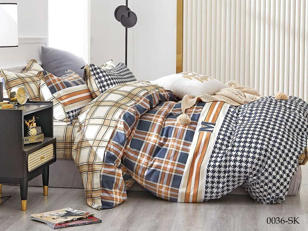 КПБ  сатин в коробке (нав 70*70) Satin de Luxe SK Клео <0036-SK Скидка>