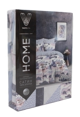 КПБ 2сп сатин Василиса Home Скидка <866-1>