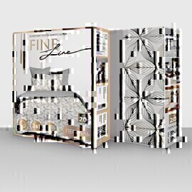 КПБ 2сп перкаль (нав 70*70) Fine Line <рис. 50270-4/24500-14 Дискавери>