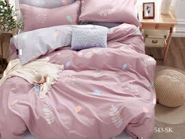 КПБ евро сатин в коробке Satin de Luxe SK Клео <543-SK>